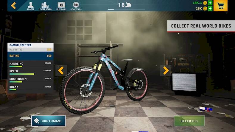Скачать взломанную Downhill Republic [Много денег] MOD apk на Андроид
