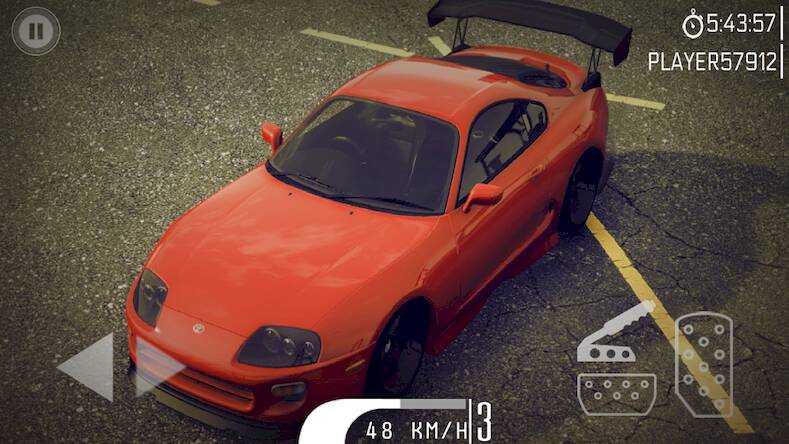 Скачать взломанную Supra Modern Drift Escape [Много монет] MOD apk на Андроид