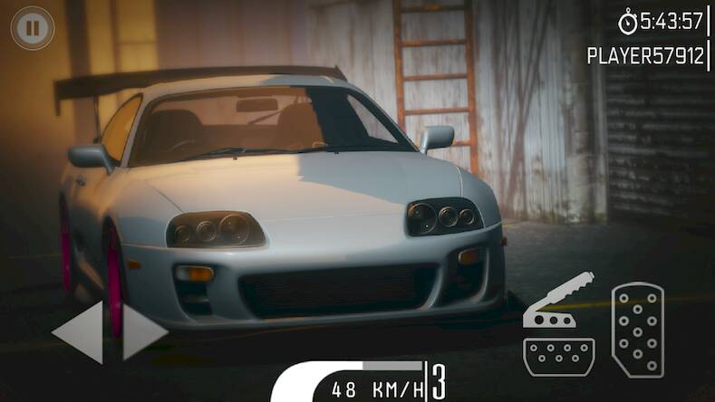 Скачать взломанную Supra Modern Drift Escape [Много монет] MOD apk на Андроид