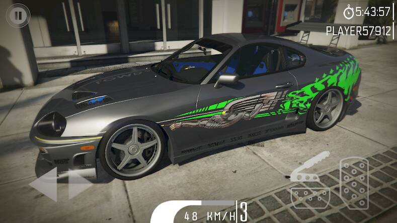 Скачать взломанную Supra Modern Drift Escape [Много монет] MOD apk на Андроид