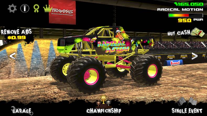 Скачать взломанную Monster Truck Destruction™ [Много денег] MOD apk на Андроид