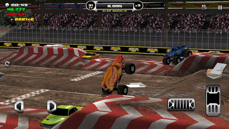 Скачать взломанную Monster Truck Destruction™ [Много денег] MOD apk на Андроид