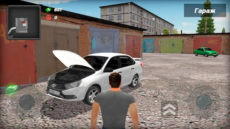 Скачать взломанную Лада Гранта. Игра про машины [Много денег] MOD apk на Андроид
