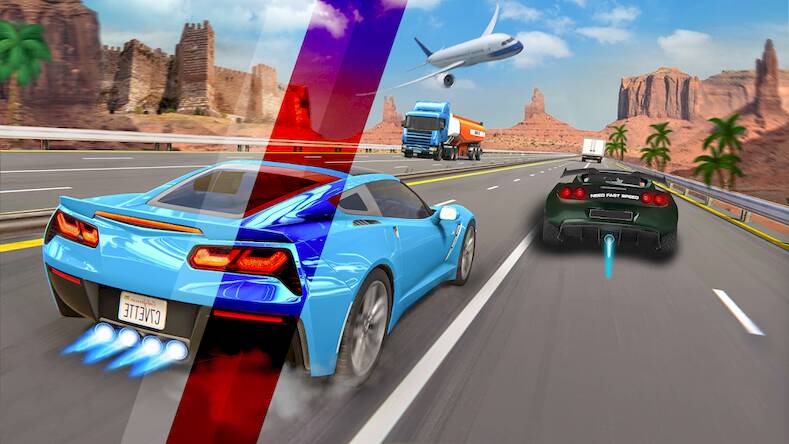 Скачать взломанную Need Fast Speed: Racing Game [Много монет] MOD apk на Андроид