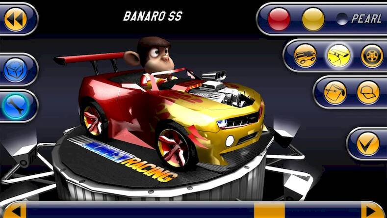 Скачать взломанную Monkey Racing Free [Много монет] MOD apk на Андроид