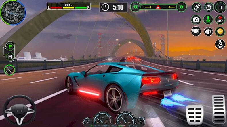 Скачать взломанную машина игра: гонки машина [Много монет] MOD apk на Андроид