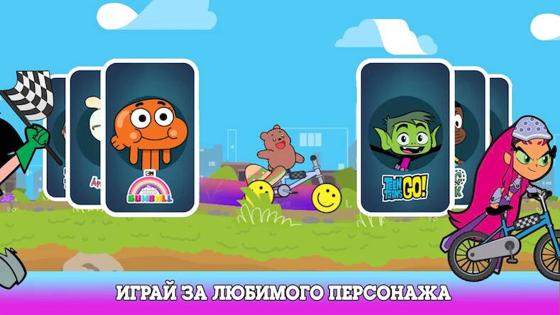 Скачать взломанную BMX Champions [Много монет] MOD apk на Андроид