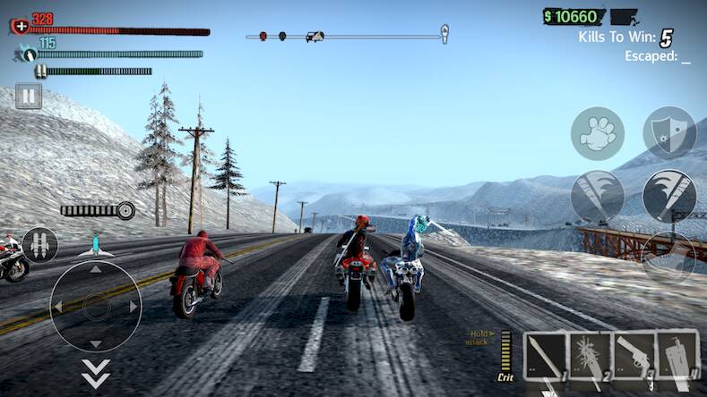 Скачать взломанную Road Redemption Mobile [Много монет] MOD apk на Андроид