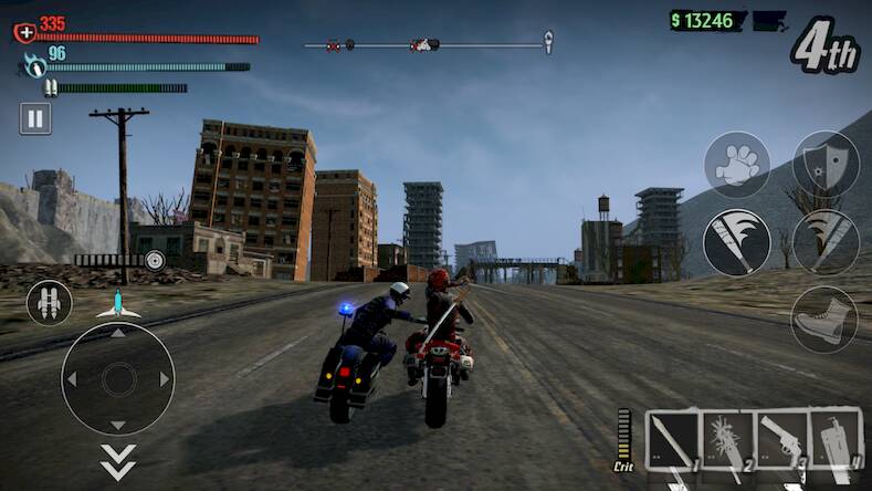 Скачать взломанную Road Redemption Mobile [Много монет] MOD apk на Андроид