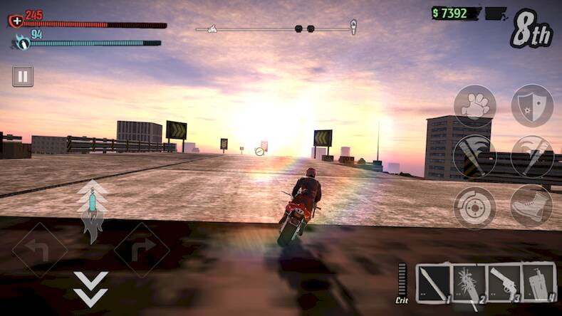 Скачать взломанную Road Redemption Mobile [Много монет] MOD apk на Андроид