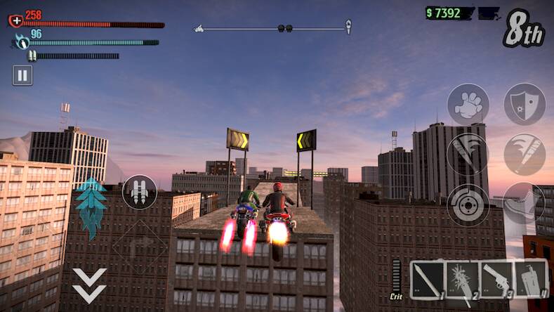 Скачать взломанную Road Redemption Mobile [Много монет] MOD apk на Андроид