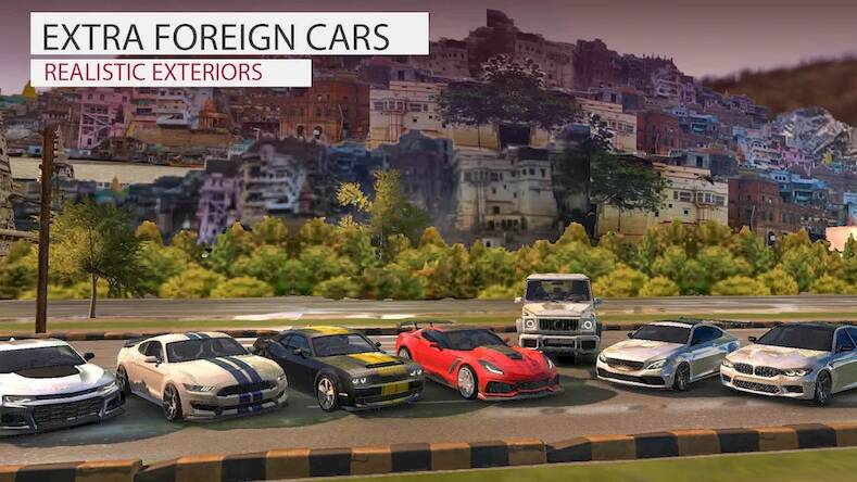 Скачать взломанную Traffic Car Racer - India [Много монет] MOD apk на Андроид