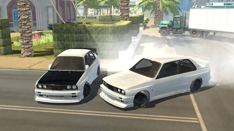 Скачать взломанную E30 Drift Simulator Car Games [Бесплатные покупки] MOD apk на Андроид