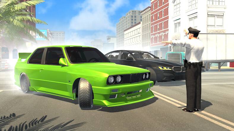 Скачать взломанную E30 Drift Simulator Car Games [Бесплатные покупки] MOD apk на Андроид