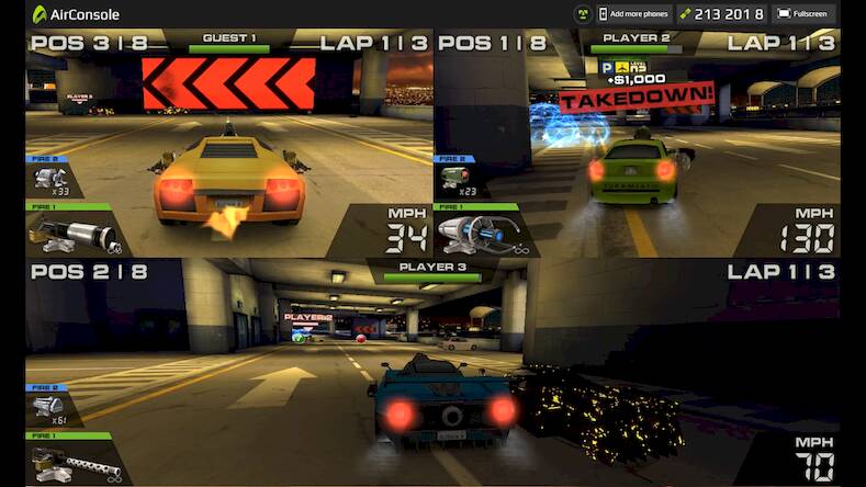 Скачать взломанную Burnin' Rubber 5 Air [Бесплатные покупки] MOD apk на Андроид