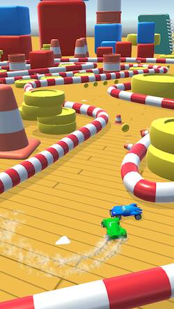 Скачать взломанную Toy Cars: 3D Car Racing [Много монет] MOD apk на Андроид