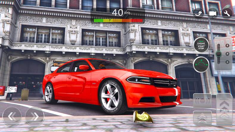 Скачать взломанную Charger SRT: Muscle Unleash [Много монет] MOD apk на Андроид