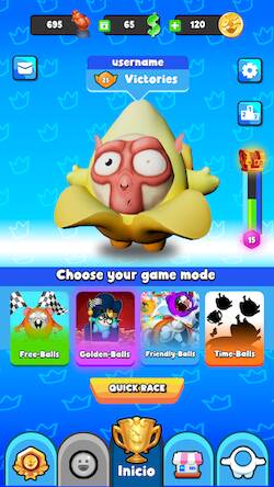 Скачать взломанную Ball Guys [Много монет] MOD apk на Андроид