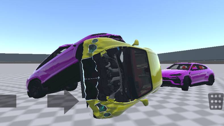 Скачать взломанную Car Crash Premium offline [Много денег] MOD apk на Андроид