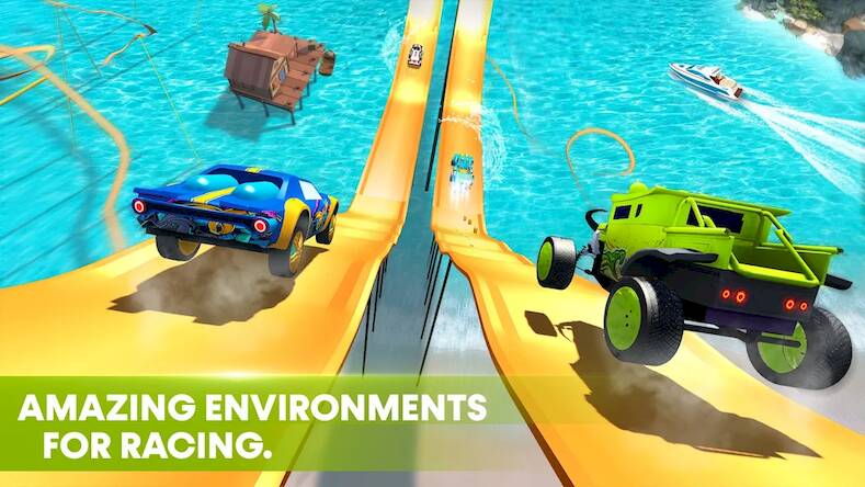 Скачать взломанную Race Off (хот вилс ) [Много монет] MOD apk на Андроид