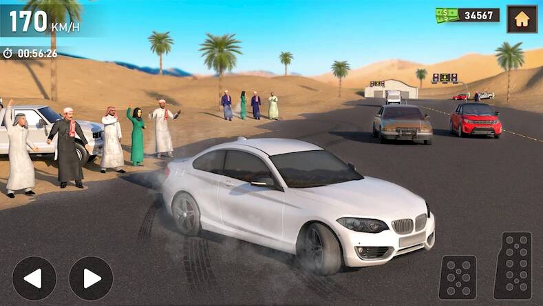 Скачать взломанную Car Drifting Games هجوله تفحيط [Бесплатные покупки] MOD apk на Андроид