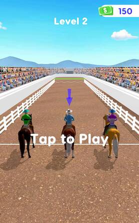 Скачать взломанную Конные скачки в 3D [Бесплатные покупки] MOD apk на Андроид