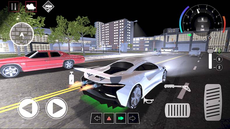 Скачать взломанную Exhaust: Best Racing Game [Много денег] MOD apk на Андроид