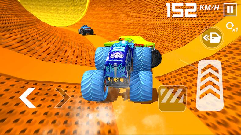 Скачать взломанную Car Games: Monster Truck Stunt [Мод меню] MOD apk на Андроид