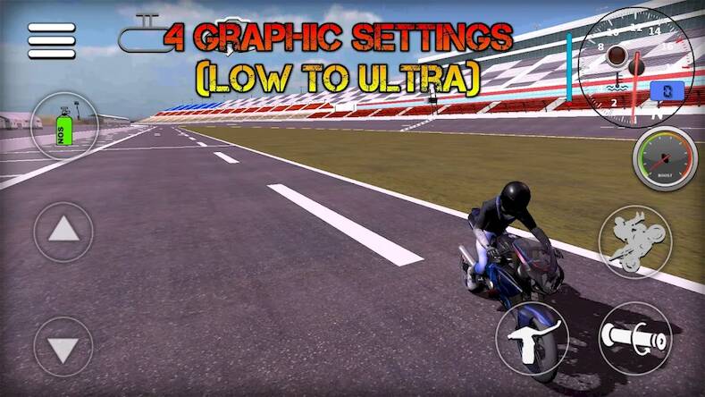 Скачать взломанную Wheelie King 2 - motorcycle 3D [Бесплатные покупки] MOD apk на Андроид