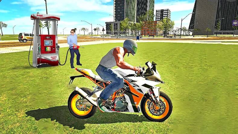 Скачать взломанную Indian Bike Wala Game 3D Real [Бесплатные покупки] MOD apk на Андроид