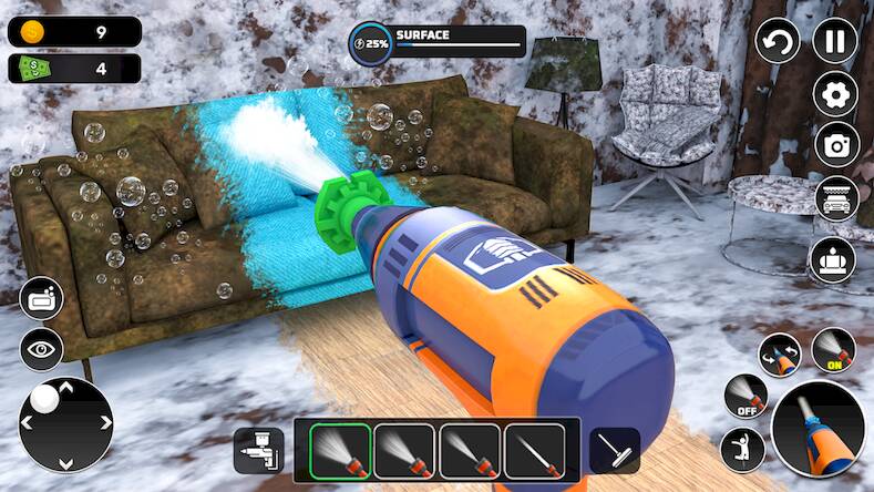 Скачать взломанную Автомобильные игры Power Wash [Много денег] MOD apk на Андроид