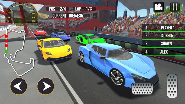 Скачать взломанную Real Car Racing-Car Games [Много монет] MOD apk на Андроид
