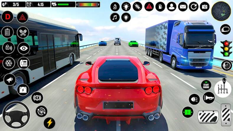 Скачать взломанную GT Car Racing Games 3D Offline [Много монет] MOD apk на Андроид
