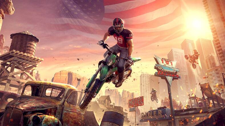 Скачать взломанную Bike Stunt Extreme - Bike Race [Много монет] MOD apk на Андроид