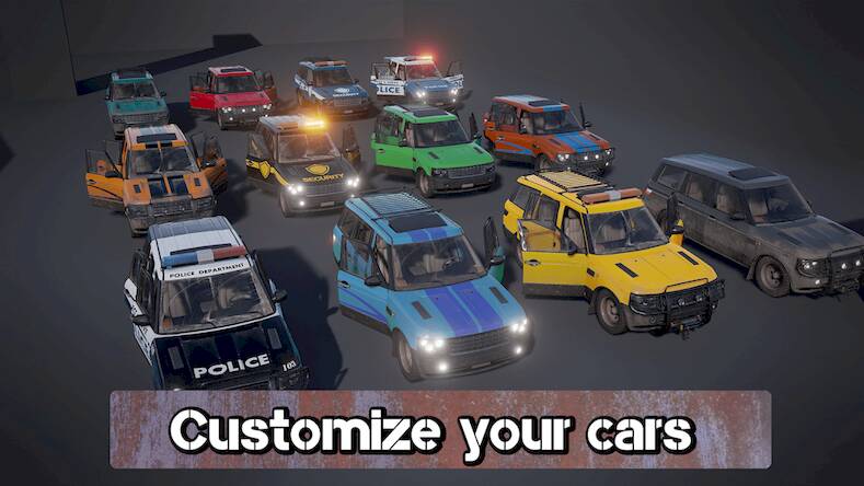 Скачать взломанную Mega derby car crash simulator [Бесплатные покупки] MOD apk на Андроид