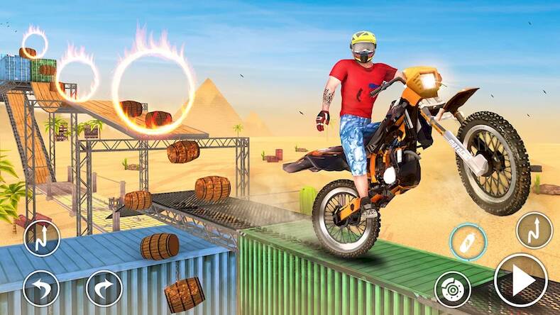 Скачать взломанную Bike Racing 3d: Stunt Legends [Много денег] MOD apk на Андроид