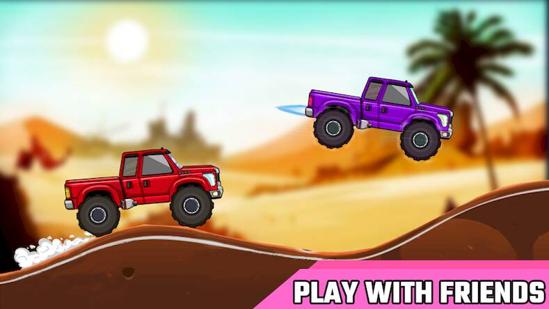 Скачать взломанную Toon Racing 2D Pro [Много монет] MOD apk на Андроид