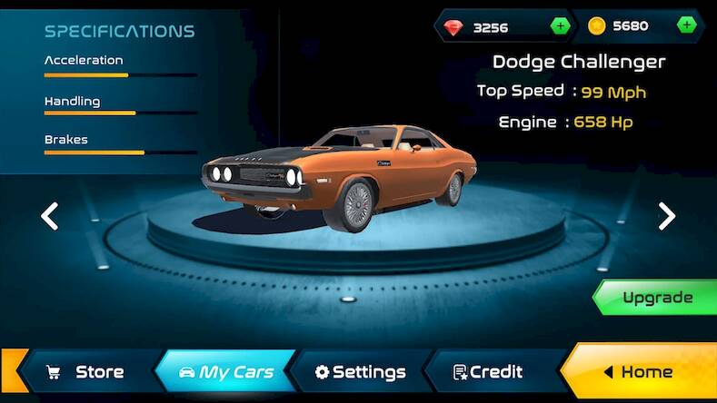 Скачать взломанную Non Stop Car Racing [Много денег] MOD apk на Андроид