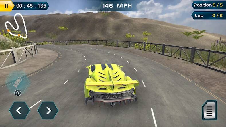 Скачать взломанную Non Stop Car Racing [Много денег] MOD apk на Андроид
