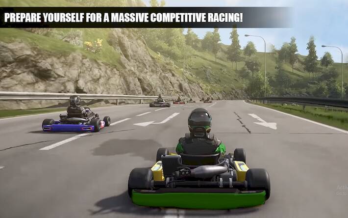 Скачать взломанную Go Karts Go Racing Champions [Мод меню] MOD apk на Андроид