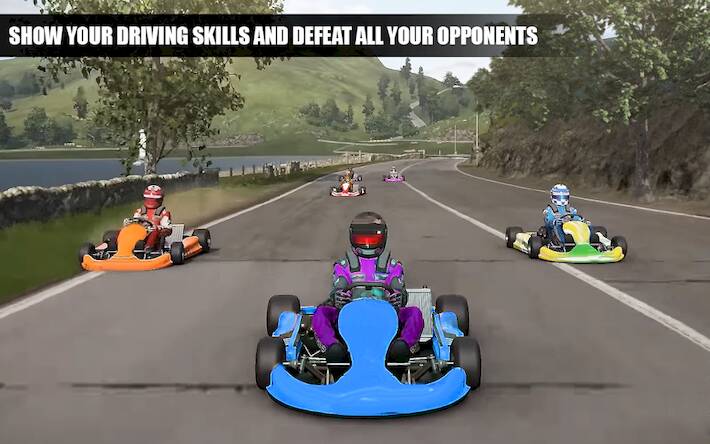 Скачать взломанную Go Karts Go Racing Champions [Мод меню] MOD apk на Андроид