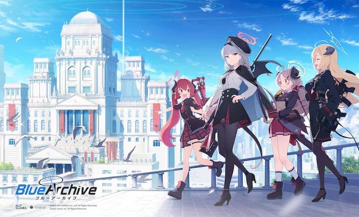 Скачать взломанную ブルーアーカイブ [Мод меню] MOD apk на Андроид