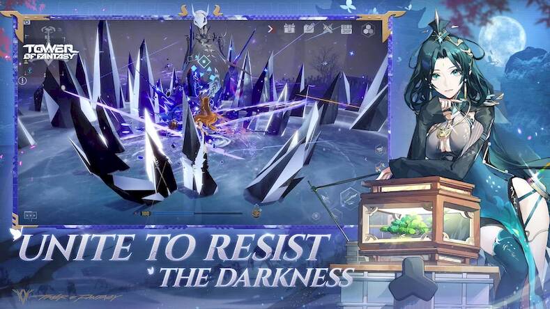 Скачать взломанную Tower of Fantasy [Много денег] MOD apk на Андроид