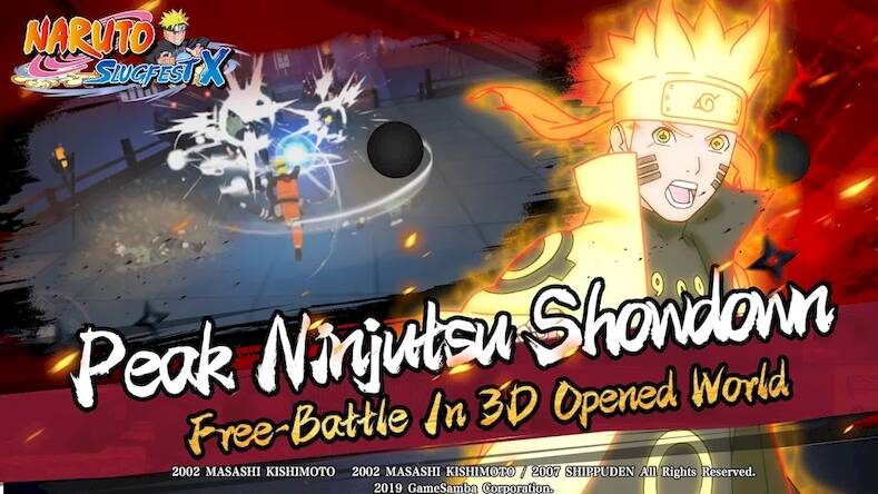 Скачать взломанную Naruto:SlugfestX [Мод меню] MOD apk на Андроид