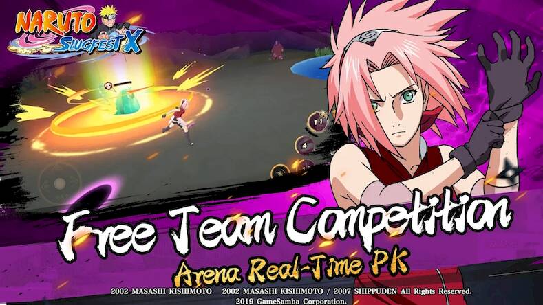 Скачать взломанную Naruto:SlugfestX [Мод меню] MOD apk на Андроид
