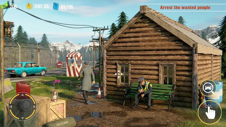 Скачать взломанную Игра в полицию пограничного па [Много денег] MOD apk на Андроид