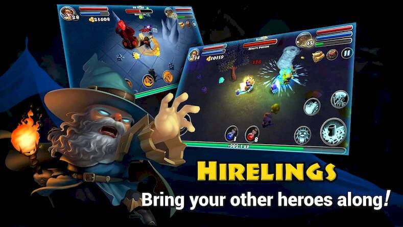 Скачать взломанную Dungeon Quest [Много денег] MOD apk на Андроид