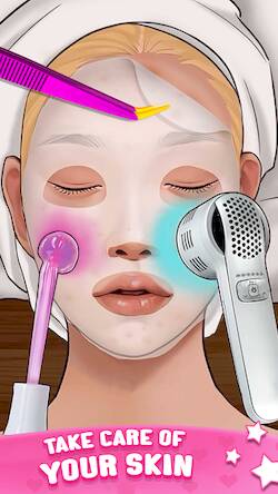 Скачать взломанную ASMR доктор игра: Макияж Cалон [Бесплатные покупки] MOD apk на Андроид