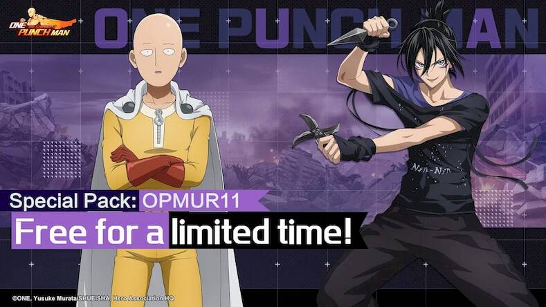 Скачать взломанную ONE PUNCH MAN: The Strongest [Много монет] MOD apk на Андроид