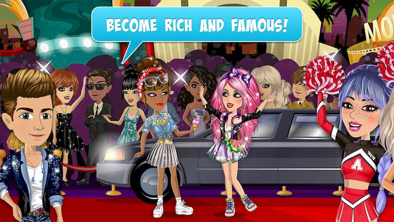 Скачать взломанную MovieStarPlanet [Бесплатные покупки] MOD apk на Андроид